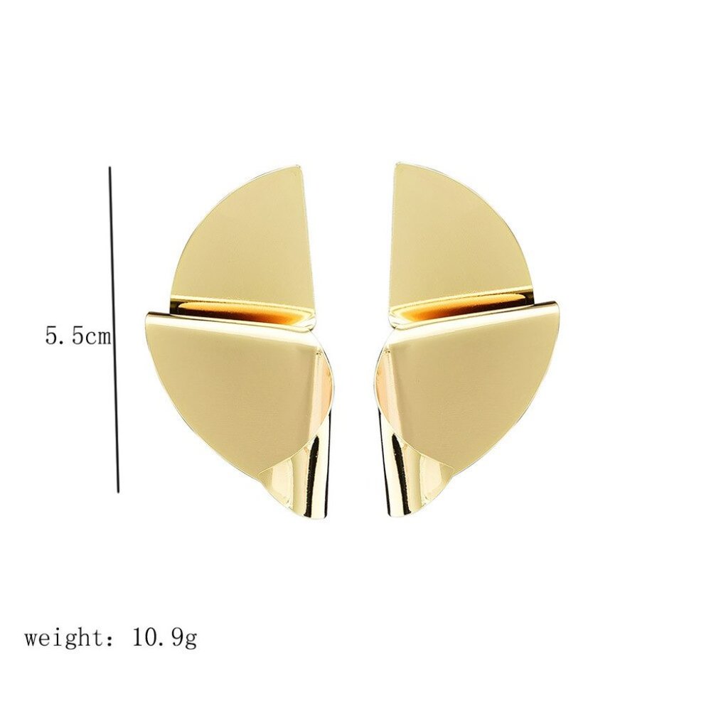 Earrings Women Geometric Shape Bohemian Hoop Drop Cute Trendy Jewelry - Picture 5 of 7